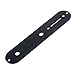 Musiclily 32mm Telecaster Control Plate for Fender Tele Electric Guitar Replacement, Black