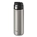 Tiger MMJ-A048 XC Vacuum Insulated Stainless Steel Travel Mug with Flip Open Lid, Double Wall, 16 Oz, Silver