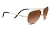 Serengeti Carrara Small 8550 -Shiny Bold Gold, Non Polarized Drivers Gradient