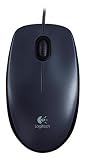 Logitech Wired Mouse M90 Black USB