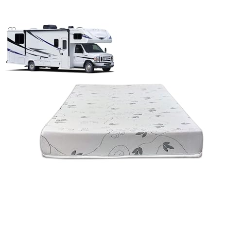 Treaton, 6-Inch High-Density Cooling Gel Memory Foam RV Mattress Replacement, M…