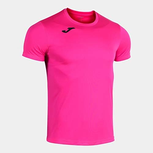 T-shirt Short Sleeve Record II Fluorescente Rosa, S
