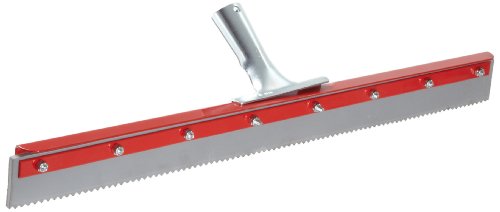 Haviland 1424SE EPDM Rubber Non-Marking Heavy Duty Serrated Applicator Squeegee, 24" Length, 3/