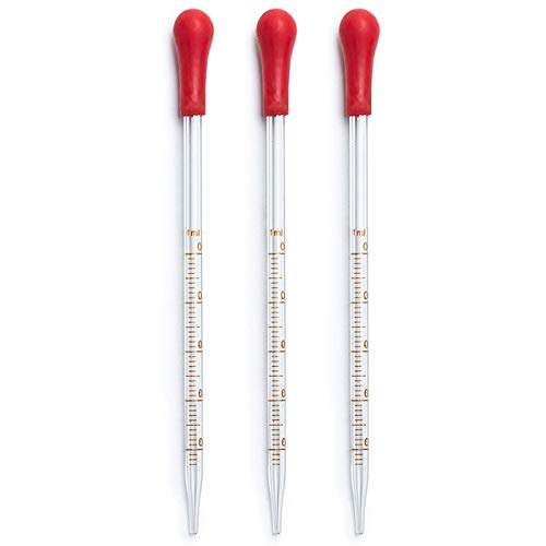 TOOGOO Glass Graduated Measuring Cylinder Set 100Ml 50Ml 25Ml 10Ml With 2 Glass Stirring Rod And 2 Dropper - Thumbnail 5