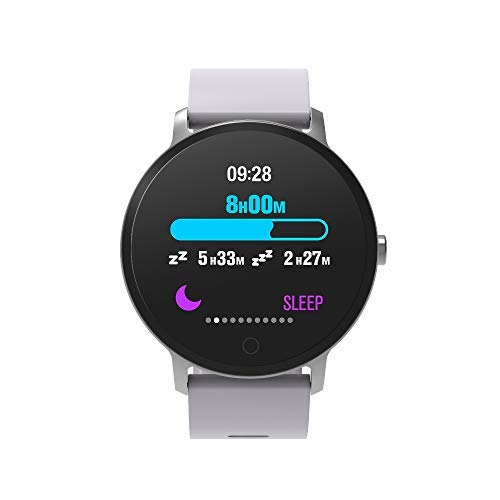 BingoFit Epic Fitness Tracker Smart Watch, Activity Tracker with Heart Rate Monitor, Waterproof Pedometer Watch with Sleep Monitor, Step Counter for Kids Women Men Gifts for New Years