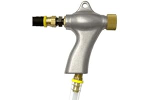 BLASTLINE USA Sand Blast Suction Cabinet No. 4 Gun Assembly,1/8" Air Jet, Includes 1/4" (#4) Ceramic Nozzle