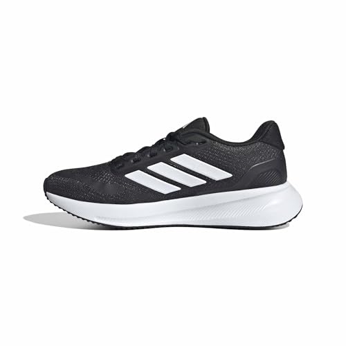 Mujer Runfalcon 5 Wide Running Shoes, Core Black/Cloud White/Core Black, 39 1/3 EU