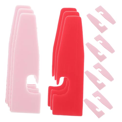 VILLCASE 15pcs Overlock Presser Foot Pad for Serger Machines Durable Wear-Resistant Plastic Bottom Plates for Efficient Edge Finishing Various Fabrics