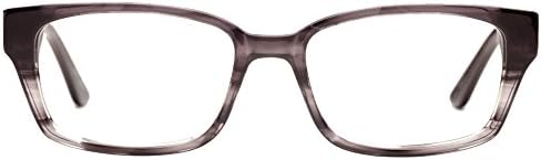 Computer Glasses by Phonetic Eyewear Casey (Crystal Black Smoke Stripe)