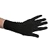 SeasonsTrading Black Costume Gloves (Wrist Length) - Halloween Costume Accessories (STC12036)