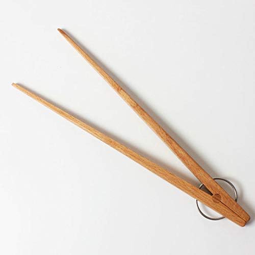 天然木製 トング 25cm 漆器 スナックトング 長い 取り分け ホームパーティー キッチン雑貨 お菓子 ポテチ カトラリー 漬物 などに