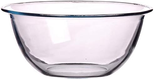 Glass Mixing Bowls Salad Bowls 3 Litre 2 Litre & 1 Litre (3 Litre)