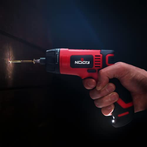 NoCry Commercial Grade Cordless Electric Screwdriver Builtin LED