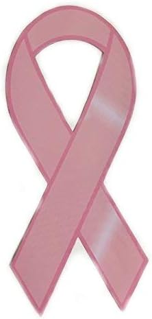 Breast Cancer Awareness Pink Ribbon Car Magnet