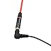 iMangoo 3.5mm Male to Female Audio Extension Cable, Auxiliary Stereo Aux Cable (20cm/ 0.65ft) Headphone Earphone Audio Cable for Cell Phone iPhone 7 Plus 6s Galaxy Note 7 S7 Edge Smartphone Black/Red