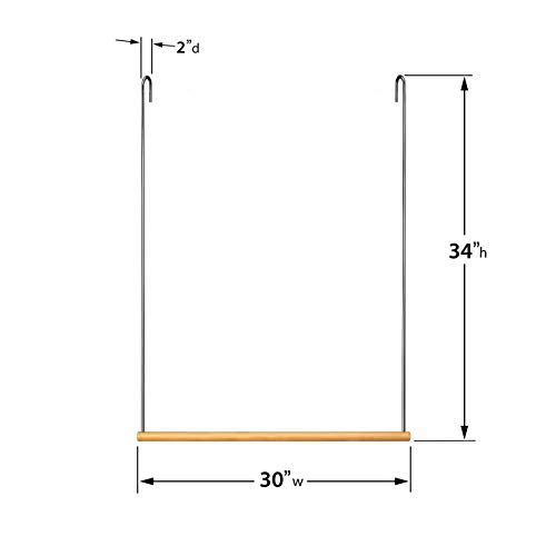 Lynk Double Hang Closet Rod Organizer Clothing Hanging Bar Chrome