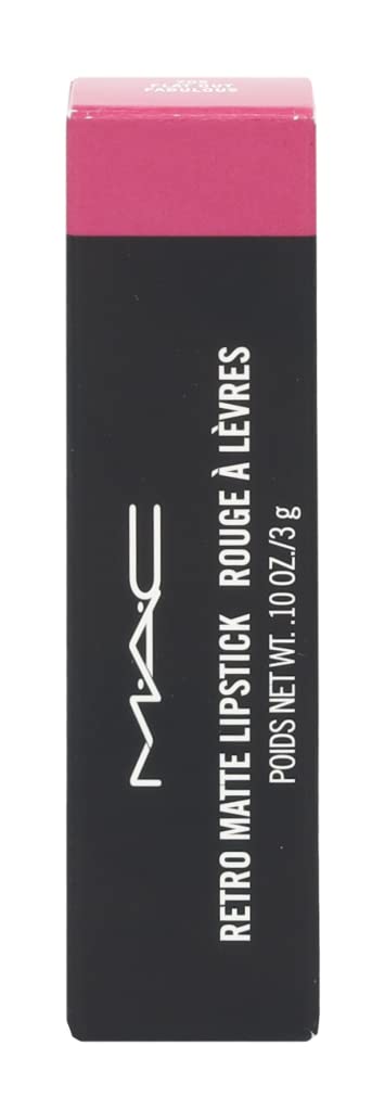 MAC Lipstick Retro Matte 705 Flat Out Fabulous, Pink, 0.10 Ounce