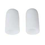 Tinksky Pair of Gel Toe Caps Correctors Protectors for Blisters Corns Prevention - Size S