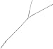 Humble Chic Women's Y-Chain Bar Necklace - Adjustable Long Thin Delicate Chevron Choker Lariat, Silver-Tone