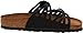 Birkenstock Women's Granada Soft Footbed Sandal,Black Oiled Leather,38 M EU