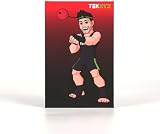 TEKXYZ Reflex Ball with Counter App and Community, 2 Levels Boxing Ball Headband view 2