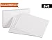 1InTheOffice Unruled Index Cards 3x5, Blank White Note Cards 500/Pack