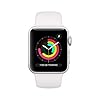 Apple Watch Series 3 (GPS, 38mm) - Silver Aluminum Case with White Sport Band