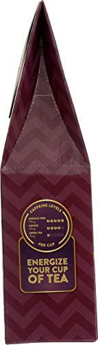 Miracle Tree's Energizing Moringa Infusion - Vanilla Oolong Grape | Super Caffeinated Blend | Healthy Coffee Alternative, Perfect for Focus | Organic Certified & Non-GMO | 16 Pyramid Sachets - Thumbnail 3