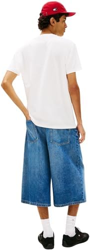 Uomo T-Shirt Maniche Corte Gym con Scollo Rotondo, Bianco (Ecru), L