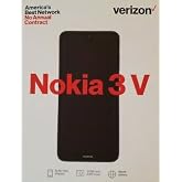 Nokia 3V Verizon Locked Cellphone, 6.26" HD+, 13MP, Blue
