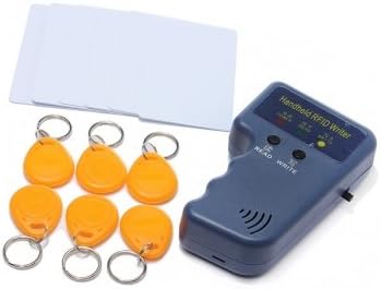RFID 125KHz EM4100 ID Card Copier with 6 Writable Tags and 6 Cards