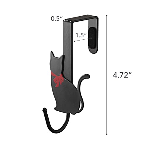 Yamazaki Home Cat Cat Over The Door Hook Coat Organizer Hanger for