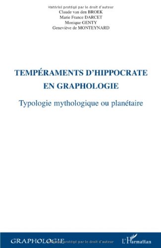 Tempéraments d'Hippocrate en graphologie