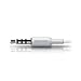 Philips SHE3595WT/28 in-Ear Headset with Mic, White