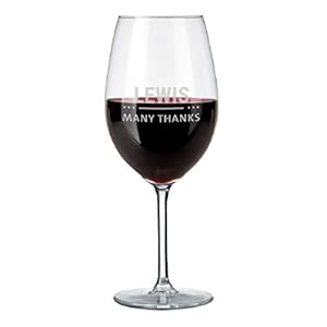 your surprise Copa de vino tinto personalizada – Copa de vino tinto con nombre grabado: personalizable con texto, diseños y diferentes tipos de letras (1)