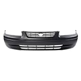 CarPartsDepot, Unpainted Black Plastic Front Bumper Cover Replacement Primered, 352-44131-10-PM TO1000187 52119AA901