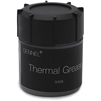 GENNEL 20g High Performance Thermal Paste, Thermal Conductivity>4.63W/m-k, Thermal Compound Grease for CPU GPU High Power LED Cooling” src=”https://images-na.ssl-images-amazon.com/images/I/31GoZj51vNL._SL500_AC_SS350_.jpg” style=”opacity: 1;height:130px”></a></figure>
<div class=