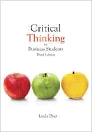 Critical Thinking for Business Students, Third Edition: 9781553223900: Books - Amazon.ca