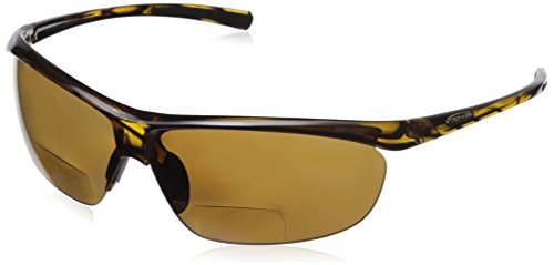 Suncloud Zephyr +2.50 Polarized Reader Sunglasses, Tortoise Frame, Brown Polycarbonate Lenses