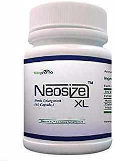 #1 Penis Enlargement NeoSize XL Pills Enlarge Bigger Girth Growth Male Enhancement Testosterone Booster Pills for Men for Natural Male Enhancement - Increase Your Muscle Size, Energy & Stamina - 60ct