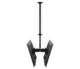 ATDEC TH-3070-CT-B2B Telehook Back to Back Mounting Accessory for 30-Inch to 70-Inch Screen, Black