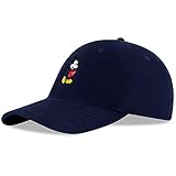 Disney Men's Baseball Cap, Mickey Mouse Adjustable
