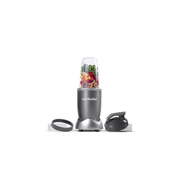 nutribullet Personal Blender for Shakes, Smoothies, Food Prep, and Frozen Blending, 24 Ounces, 600 Watt, Gray, (NBR-0601)