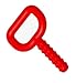Chewy Tube Knobby Red