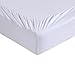 Bresanon 600 Thread Count 100% Extra-Long Staple Cotton Sheet Set, Queen Sheets, Luxury Bedding, Queen Sheets 4 Piece Set,Smooth Sateen Weave, White