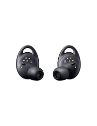 Samsung Gear IconX (2018 Edition) Auriculares de fitness sin cable (versión de EE. UU. con garantía), color gris (reacondicionado certificado) Negro