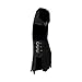 Olly And Ally Real Black Leather Heavy duty Mens Roman Gladiator Kilt Set LARP - (K3-BLK) W36