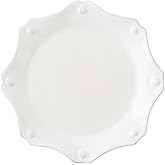 Juliska Berry &amp; Thread Scallop Dessert Salad Plate - Whitewash