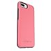 OTTERBOX Symmetry Series Case for iPhone 8 Plus & iPhone 7 Plus (ONLY) - Retail Packaging - Saltwater Taffy (Pipeline Pink/Blazer Blue)