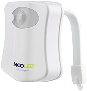 Nooled Toilet Light - Automatic 8 Colorful LED Lights, Fits All Toilets, Great for Potty Training